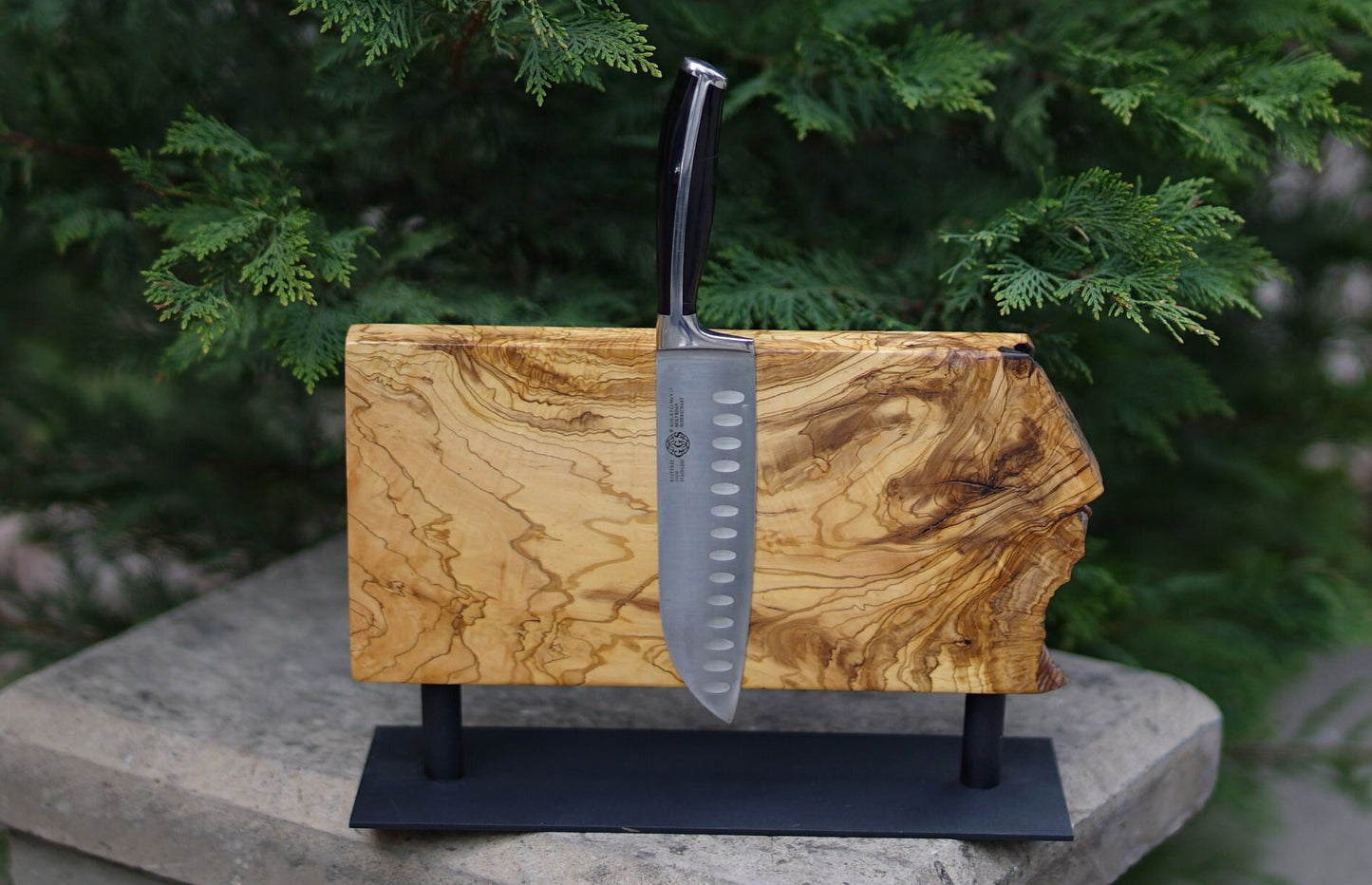 Magnetic Knife Block- Knife Display, Knife Block, Utensil Holder For Kitchen, Kitchen Organization Knife Stand, Magnetic Knife Block,