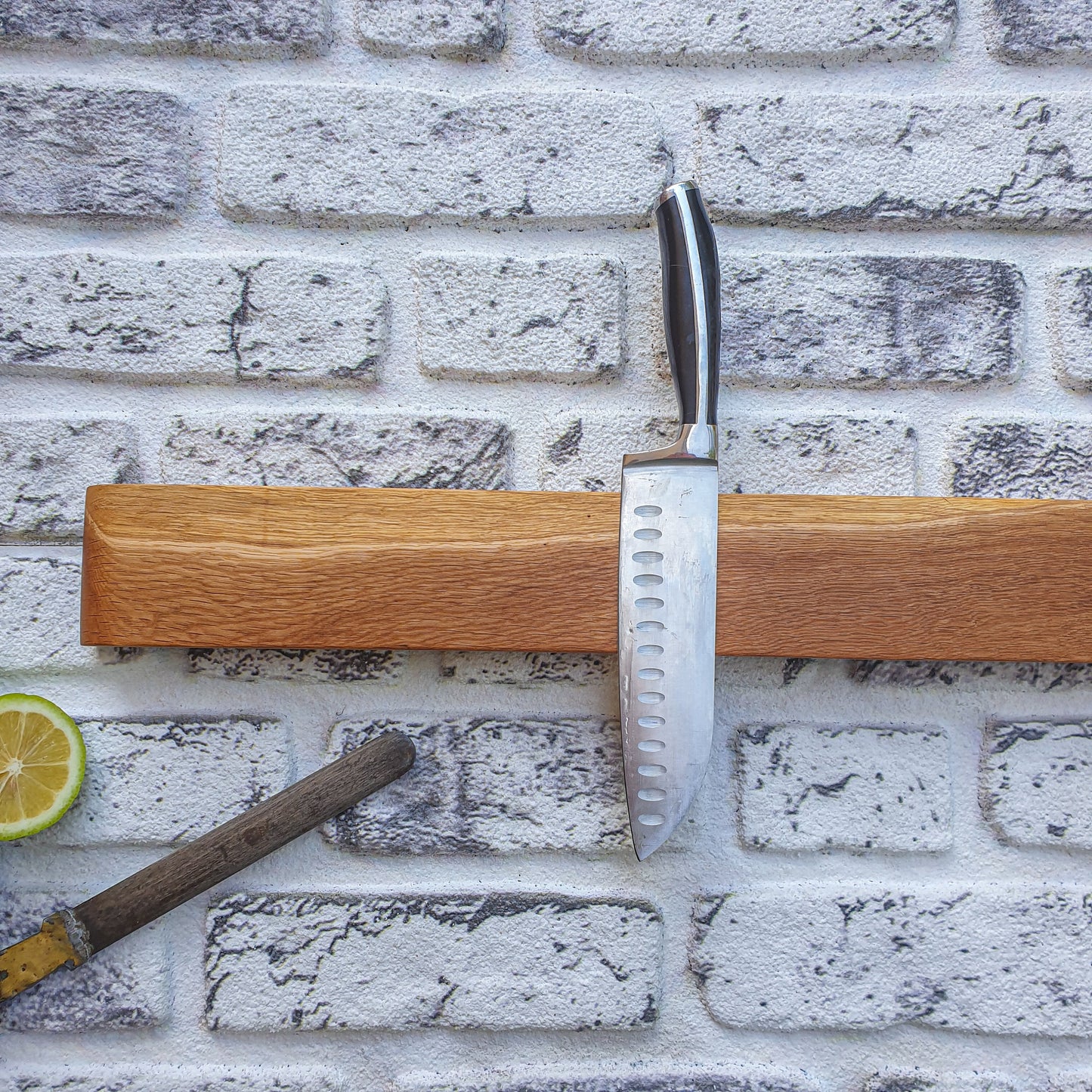 Wooden Magnetic Knife Holder, Wall Mounted Magnetic Knife Rack