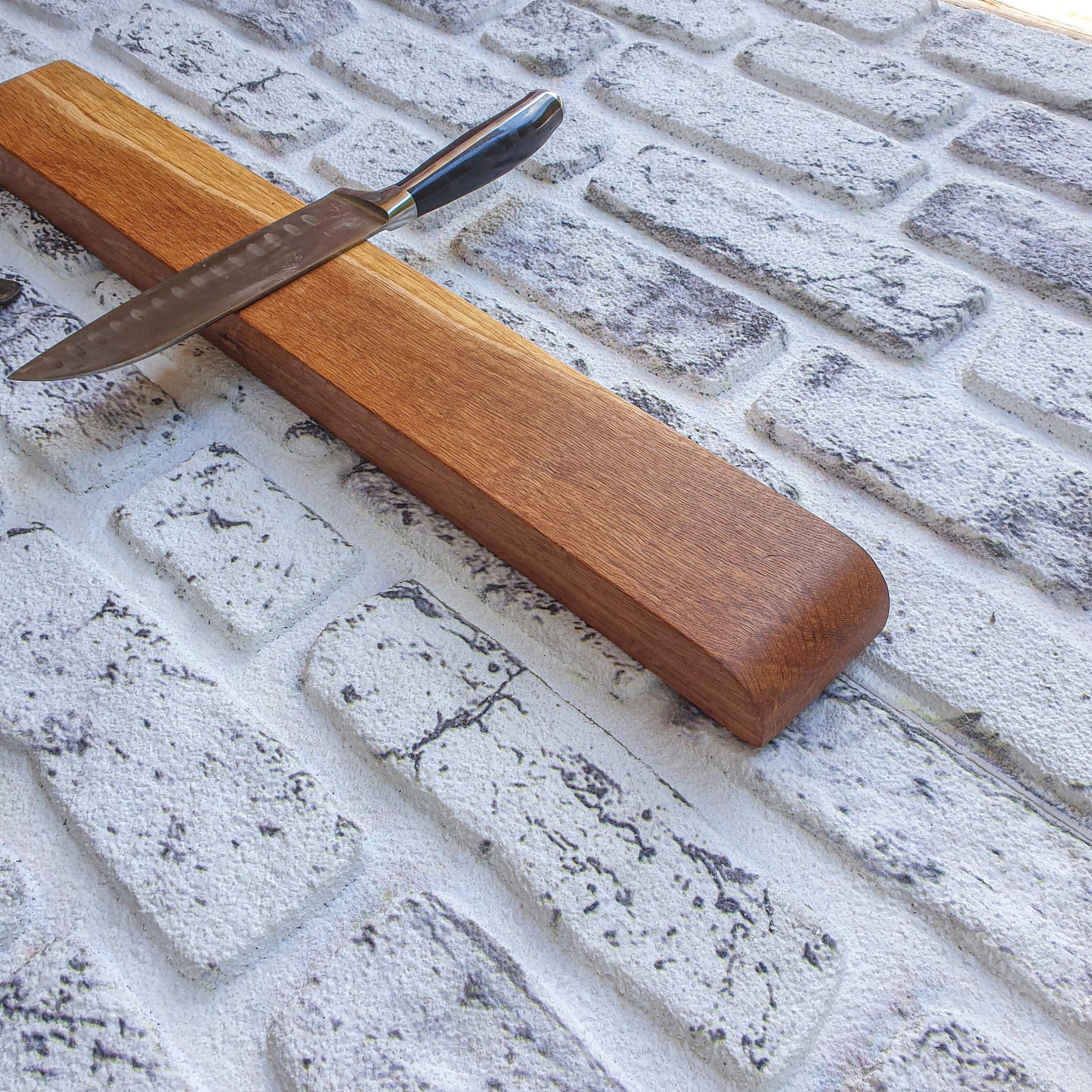 Wooden Magnetic Knife Holder, Wall Mounted Magnetic Knife Rack