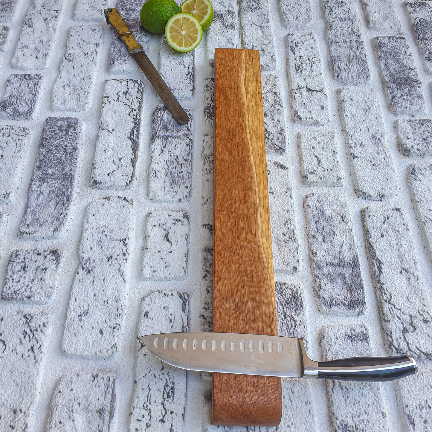 Wooden Magnetic Knife Holder, Wall Mounted Magnetic Knife Rack