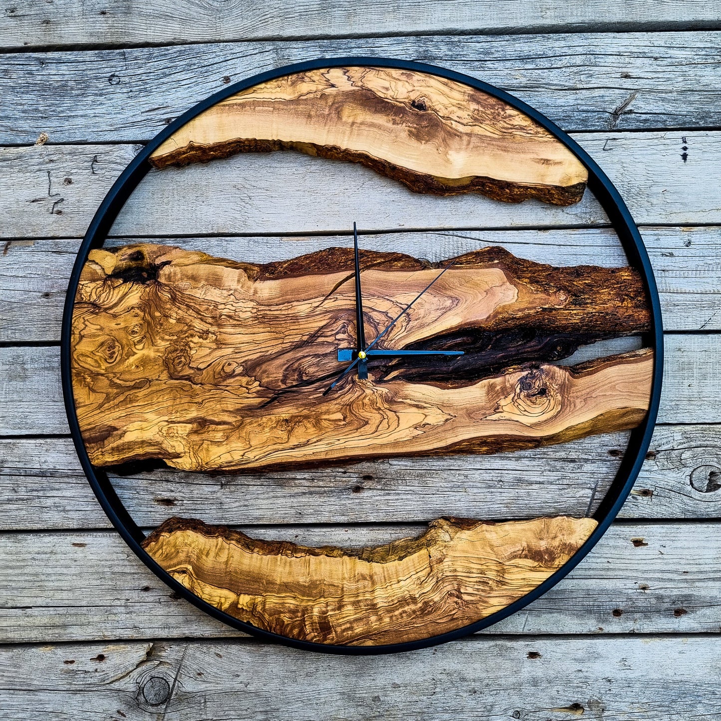 Made to Order Wood Wall Clock, Unique Wall Clock, Wood Clocks for Wall, Farmhouse Decor
