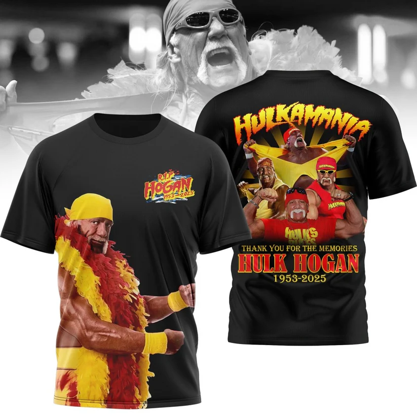 R.I.P Hulk Hogan – Thank You For The Memories Shirt