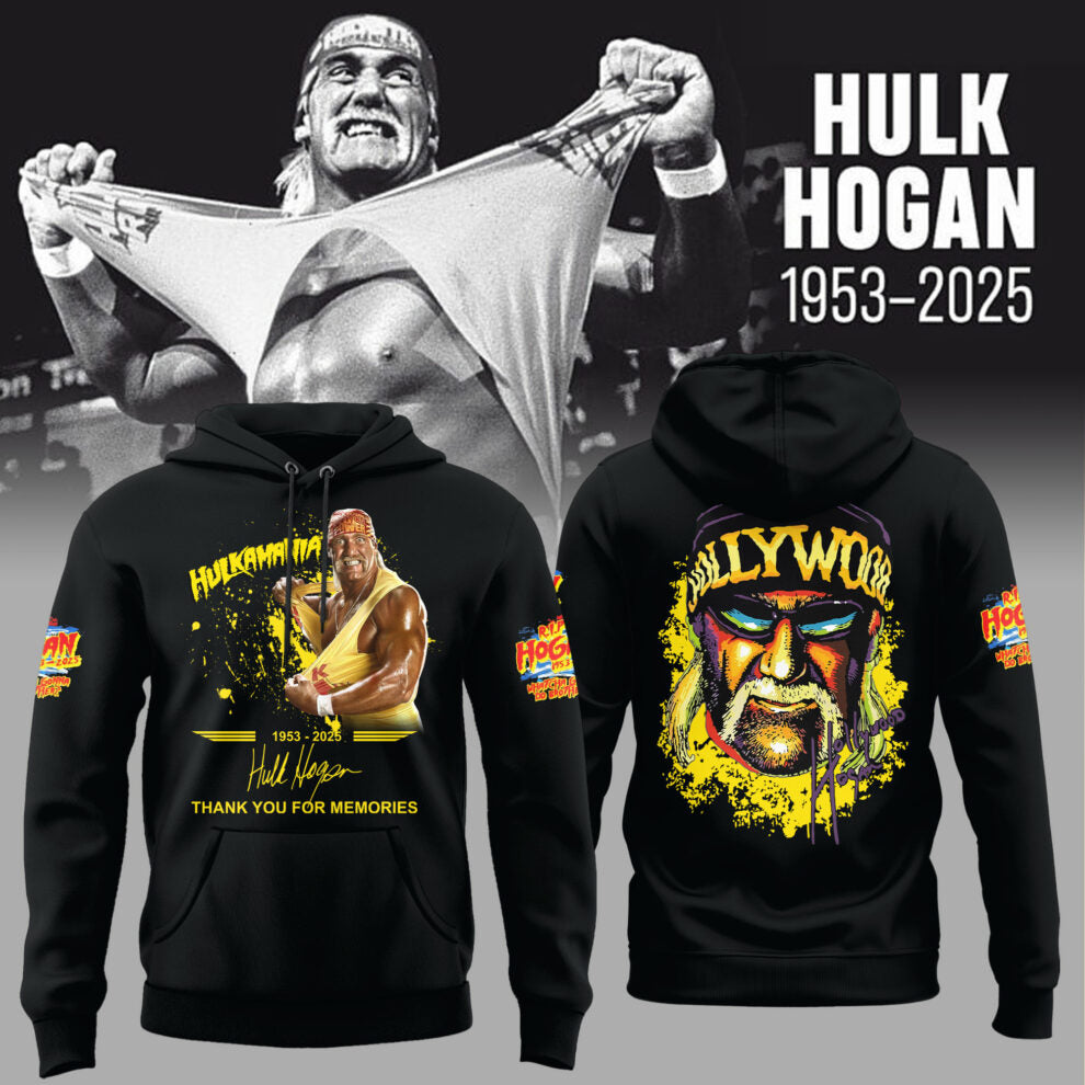 R.I.P Hulk Hogan – Thank You For The Memories Hoodie
