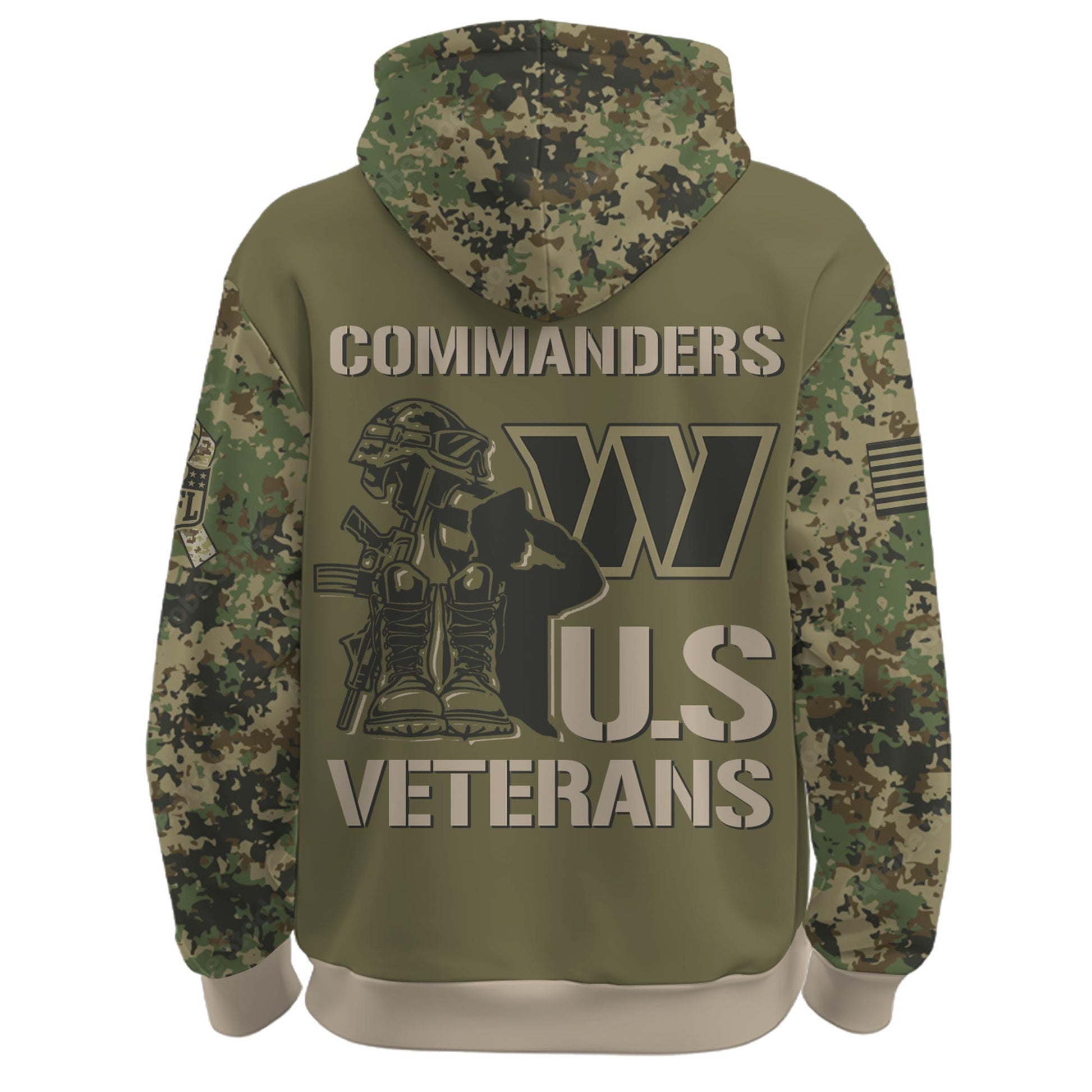Washington Commanders - Veteran Day 2025 Hoodie Limited Edions
