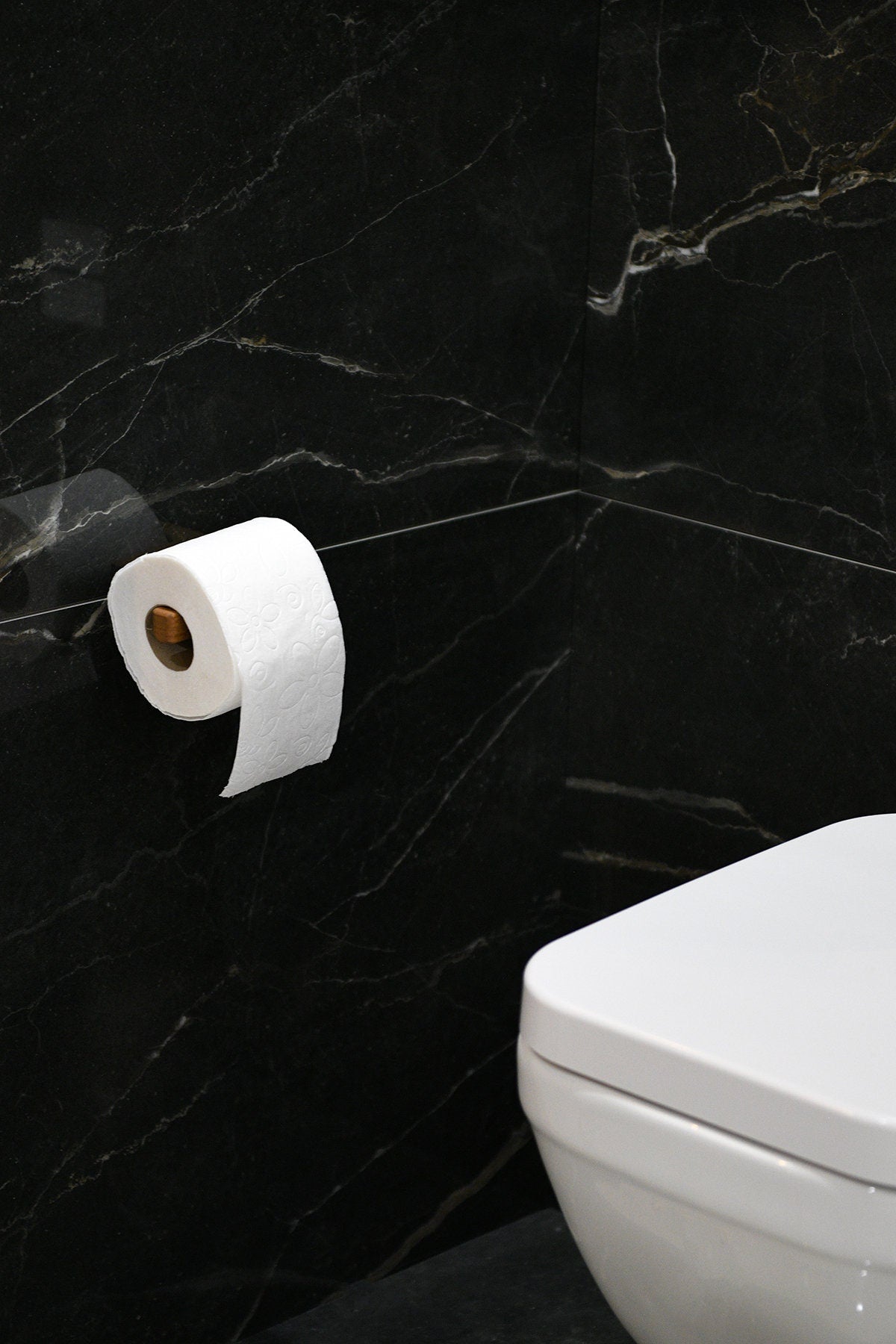 Handmade Bathroom Decor, Minimalist Toilet Paper Holder, Scandinavian Bathroom Decor, Modern Bathroom Accessories, Wood Toilet Paper Holder