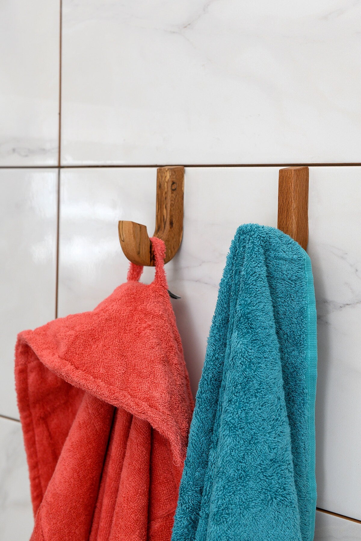 Wood Coat Hooks, Wood Hooks, Wood Towel Hooks,