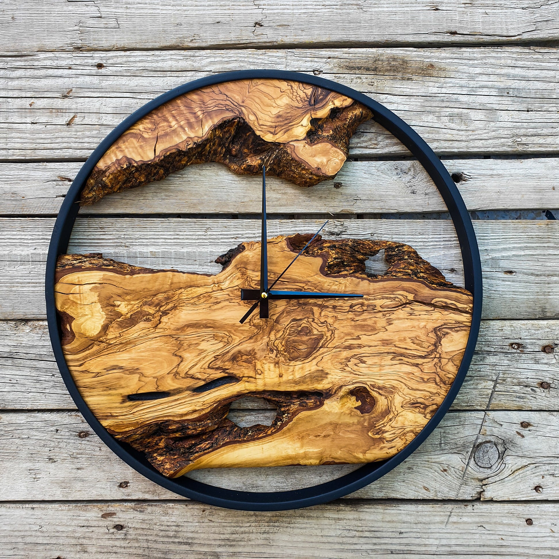 Made to Order Wood Wall Clock, Unique Wall Clock, Wood Clocks for Wall, Farmhouse Decor