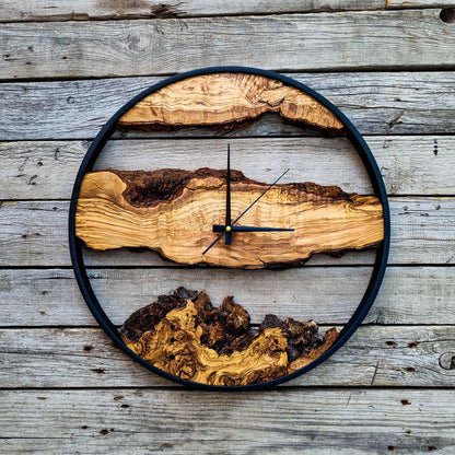 Made to Order Wood Wall Clock, Unique Wall Clock, Wood Clocks for Wall, Farmhouse Decor