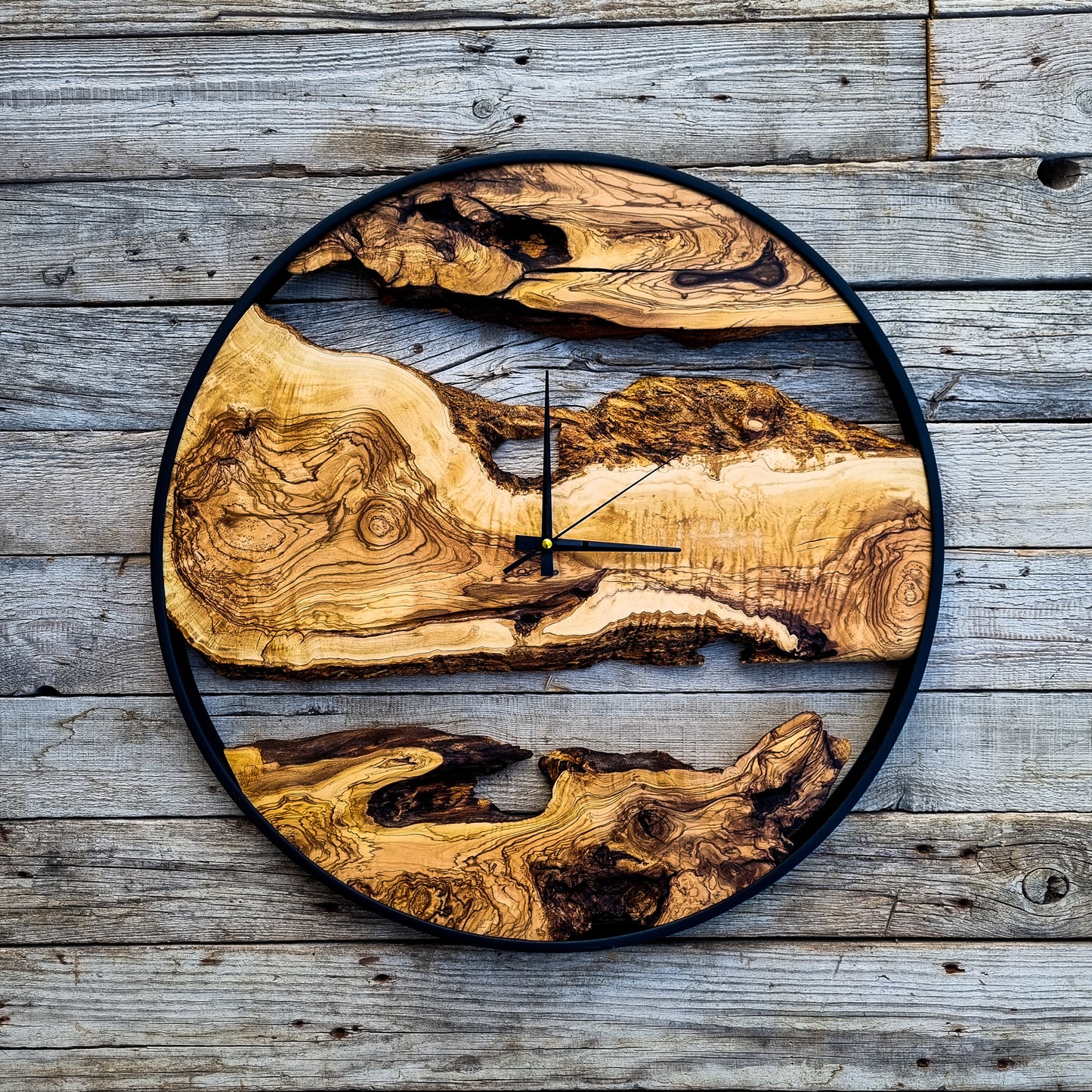 Made to Order Wood Wall Clock, Unique Wall Clock, Wood Clocks for Wall, Farmhouse Decor