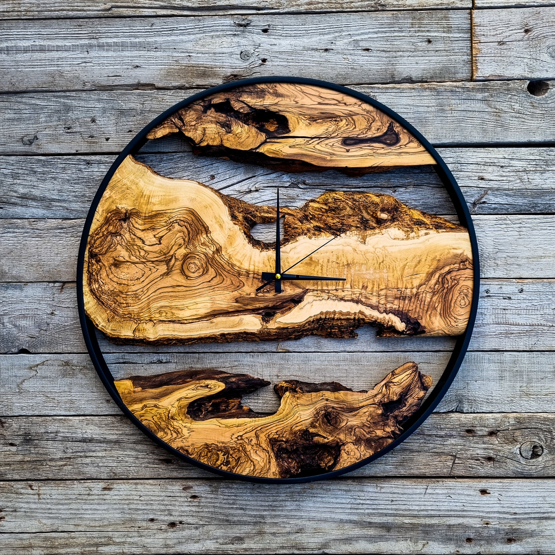 Made to Order Wood Wall Clock, Unique Wall Clock, Wood Clocks for Wall, Farmhouse Decor