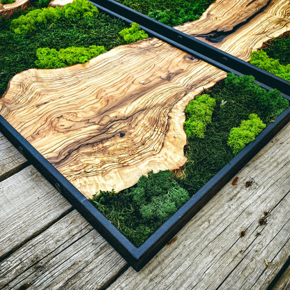 Moss Wall Art - Wood & Moss Wall Decor