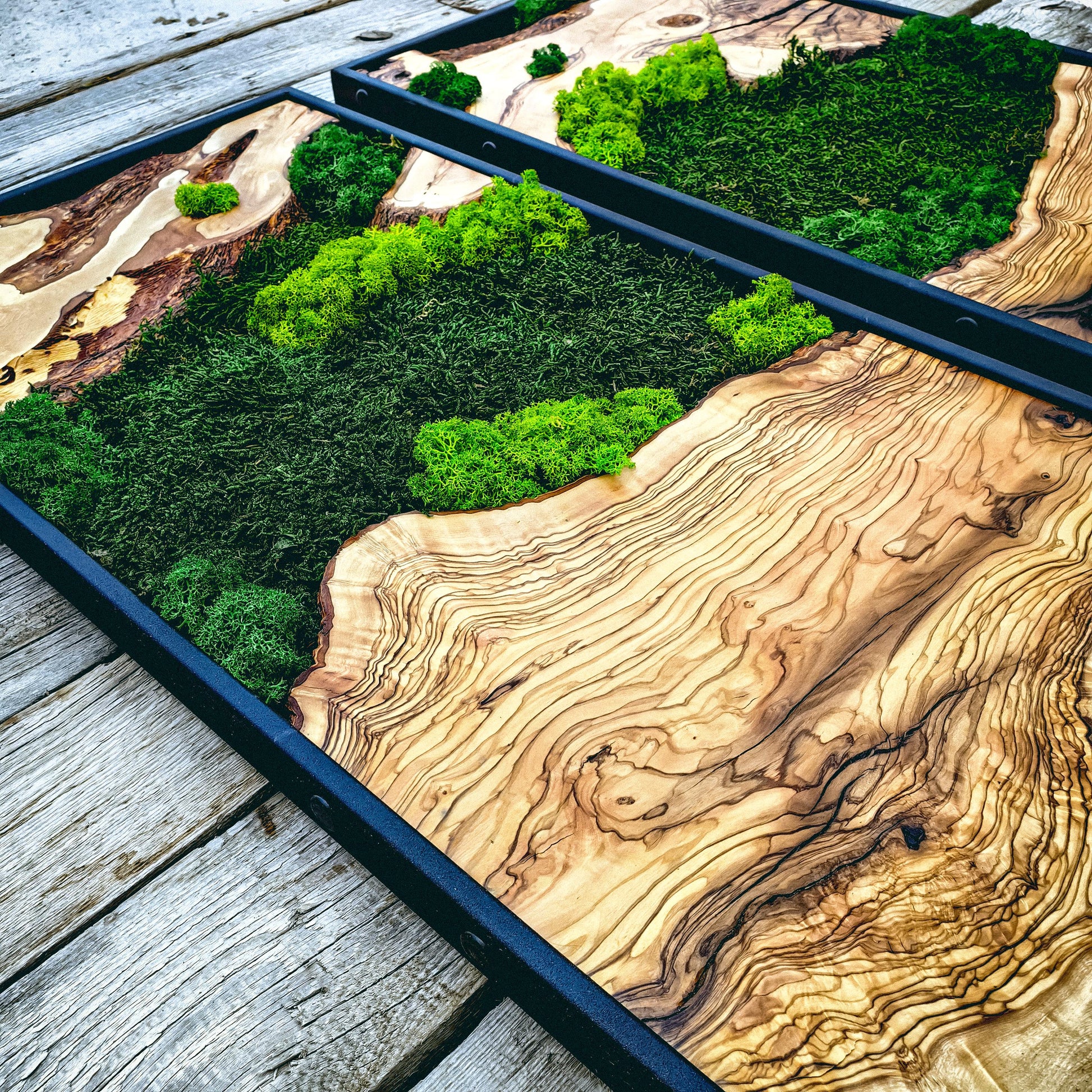Moss Wall Art - Wood & Moss Wall Decor