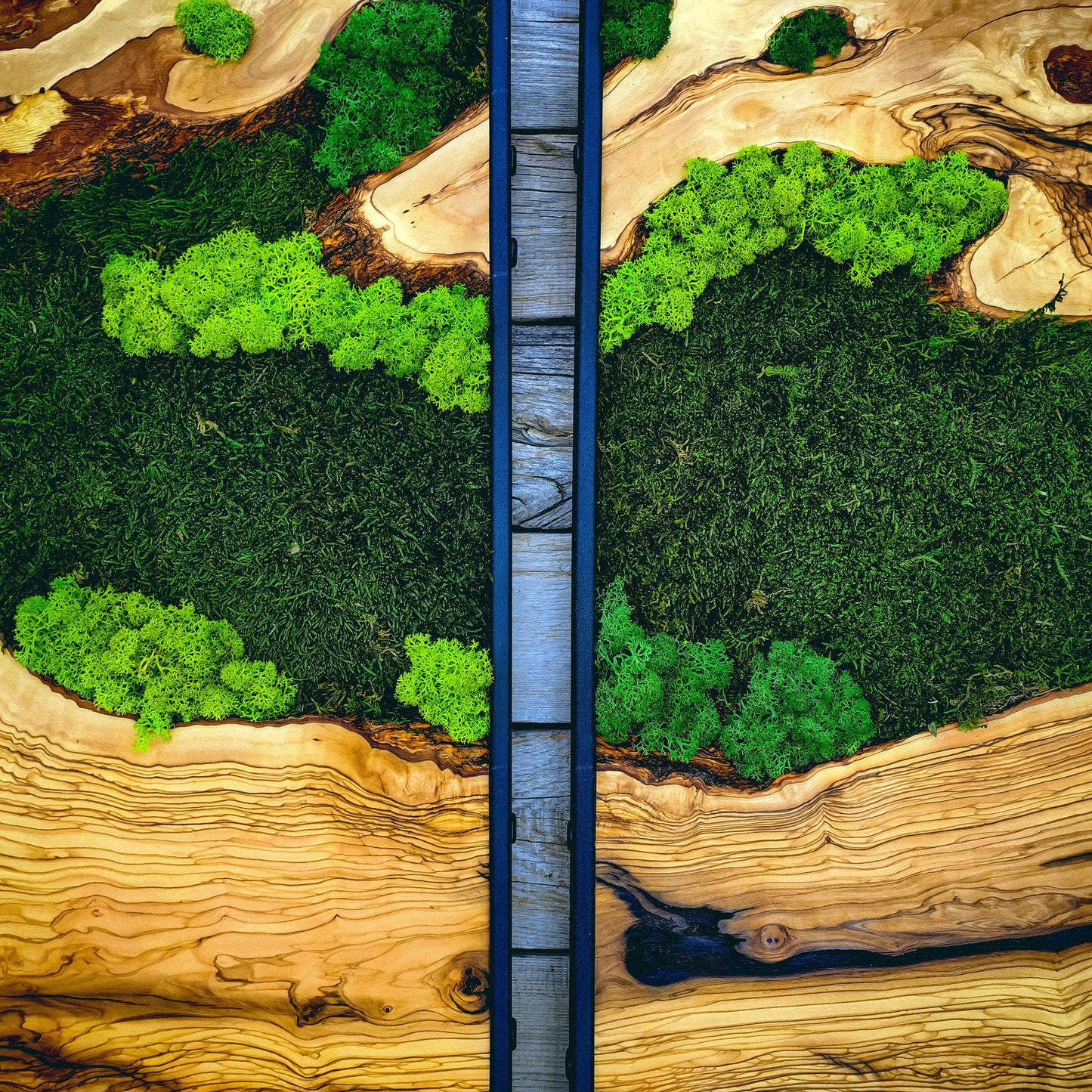 Moss Wall Art - Wood & Moss Wall Decor