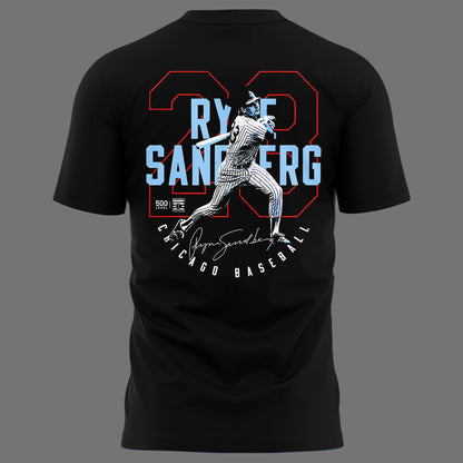 Special New Ryne Sandberg's legendary No. 23 Tshirt 2025